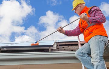 Gilfach Goch soft wash roof cleaning